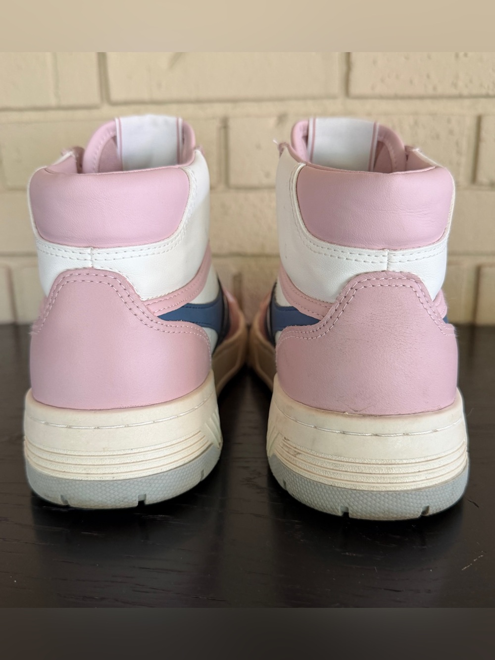 Gola Classics Challenge High Top Women's Size 9 Sneakers Pink Blue Shoes retro - Picture 4 of 6